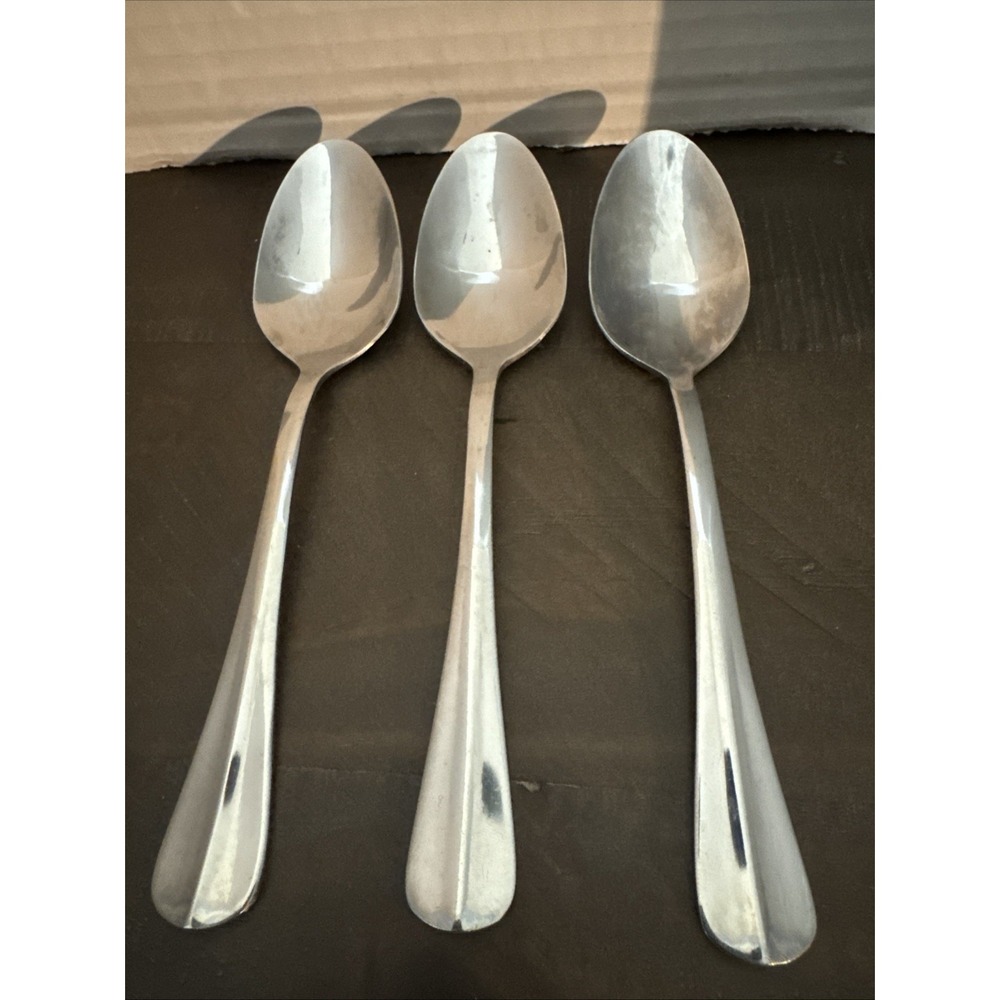 Towle Stainless Flatware‎ Hartford pattern, 3 Teaspoons, 6 1/4"
